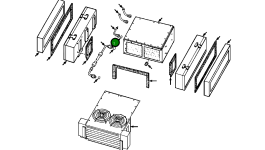 Кольцо уплотнительное (O-Ring) 383 024 R1 Komatsu