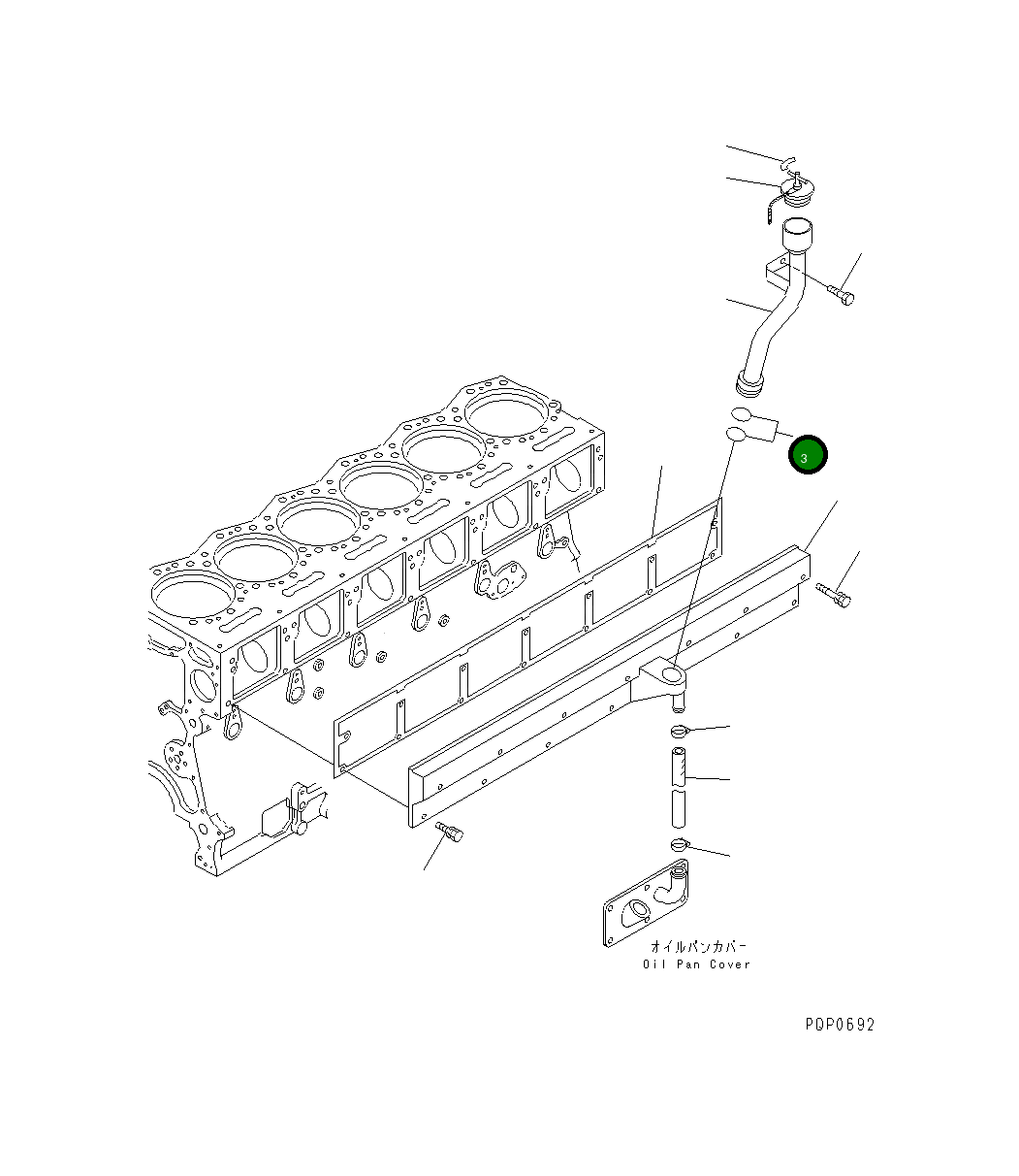 Кольцо уплотнительное (O-Ring) CU68642 Komatsu