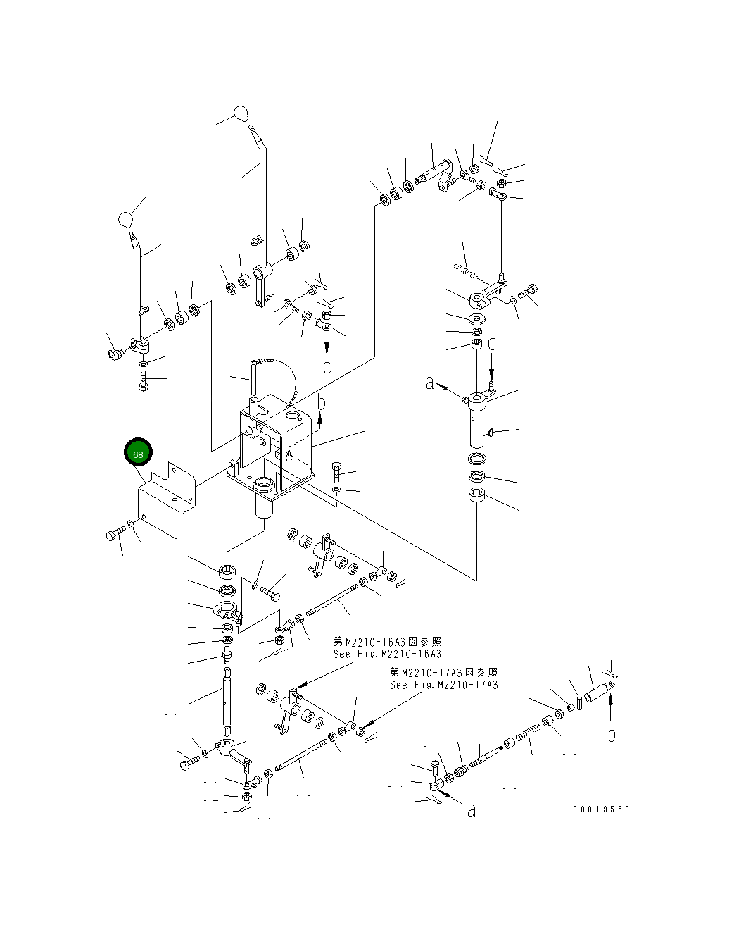 Крышка 196-916-1810 Komatsu
