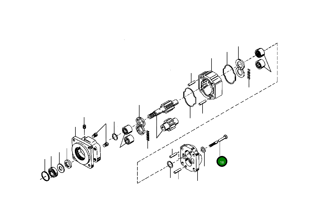 Болт 99 065 Komatsu