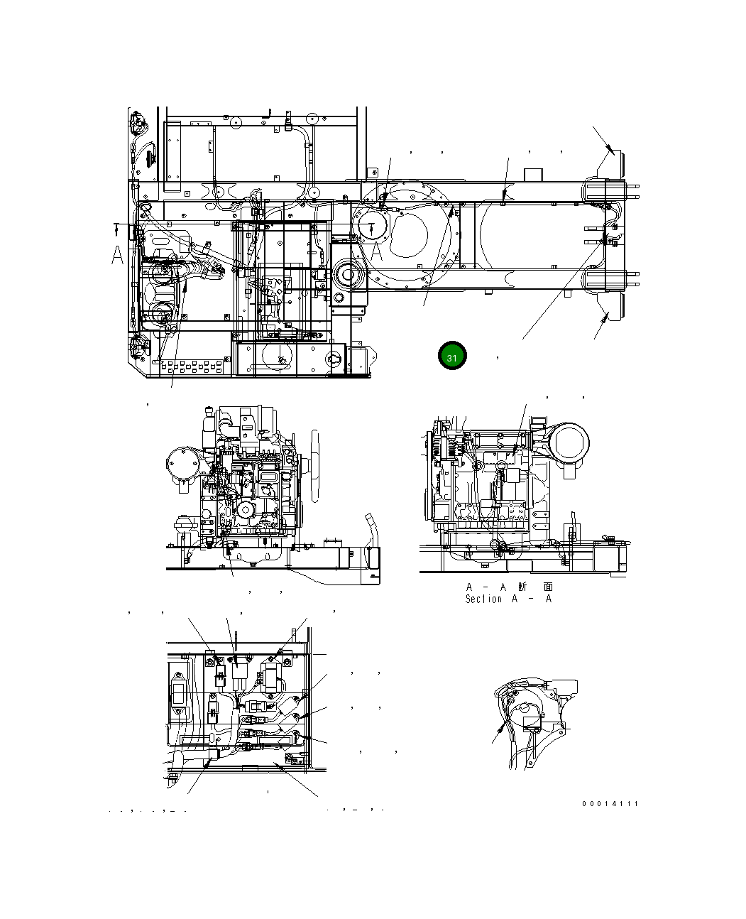Крышка 10P-06-11240 Komatsu
