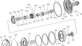 Кольцо уплотнительное (O-Ring) BW052013  Komatsu