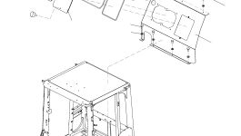 Крышка 423-56-H3360 Komatsu