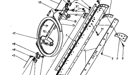 Отвал 232-70-12112 Komatsu