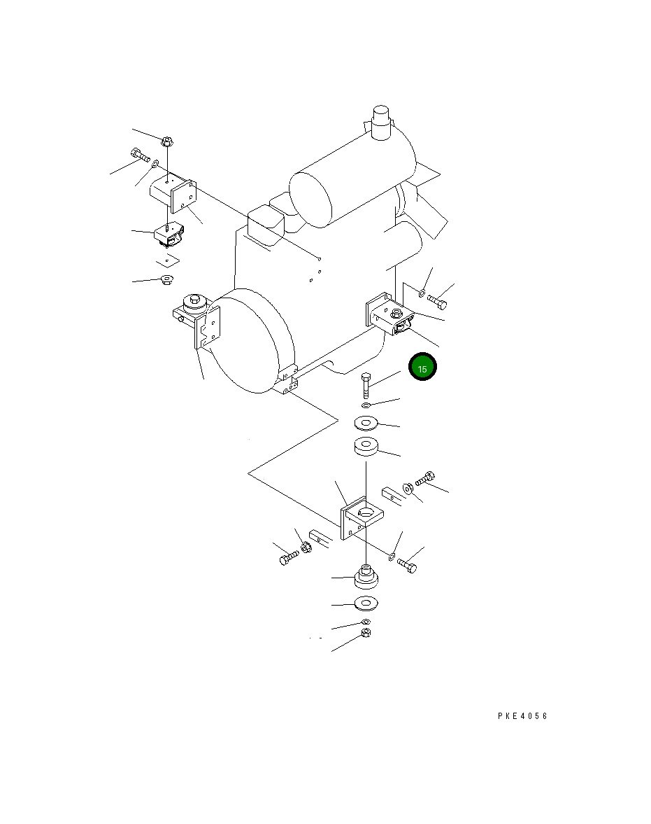 Болт 01011-81620 Komatsu