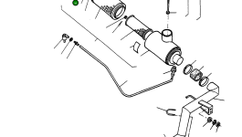 Крышка 3074347M1 Komatsu