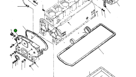 Крышка 2872231M1 Komatsu