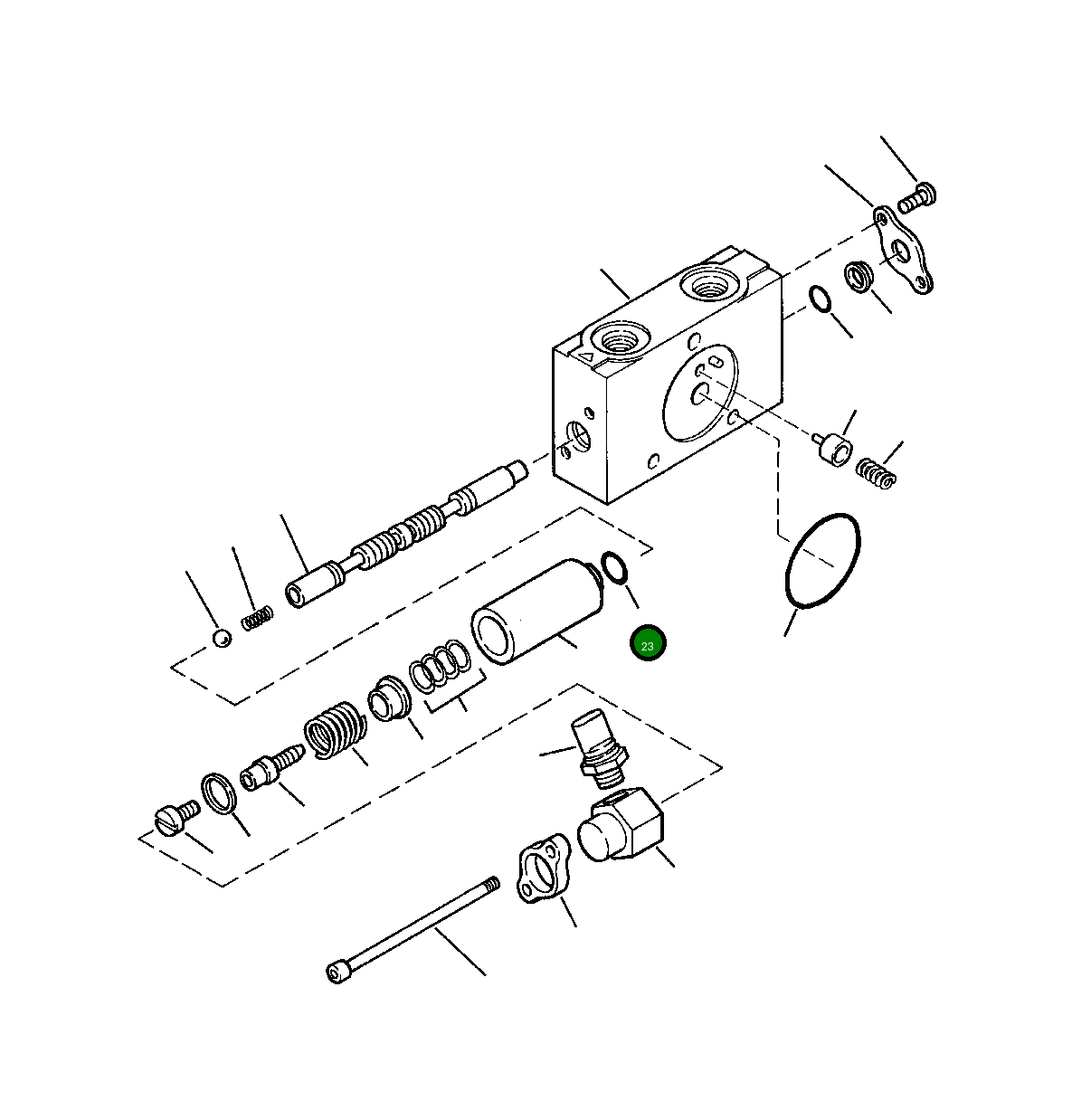 Кольцо уплотнительное (O-Ring) 60 113 Komatsu