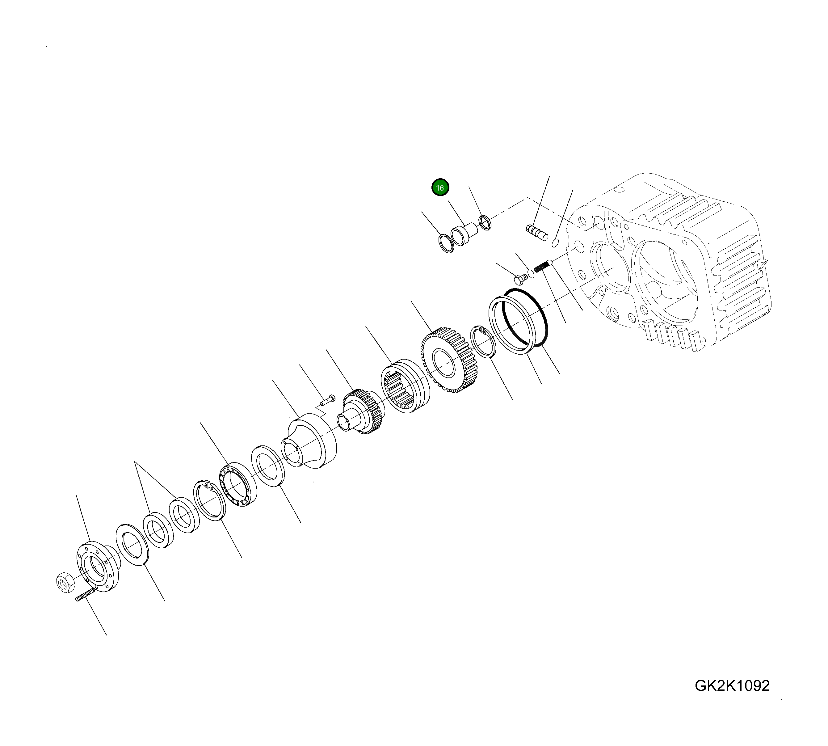 Крышка 20G-22-31740 Komatsu