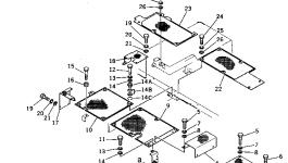 Пол 177-54-11461 Komatsu