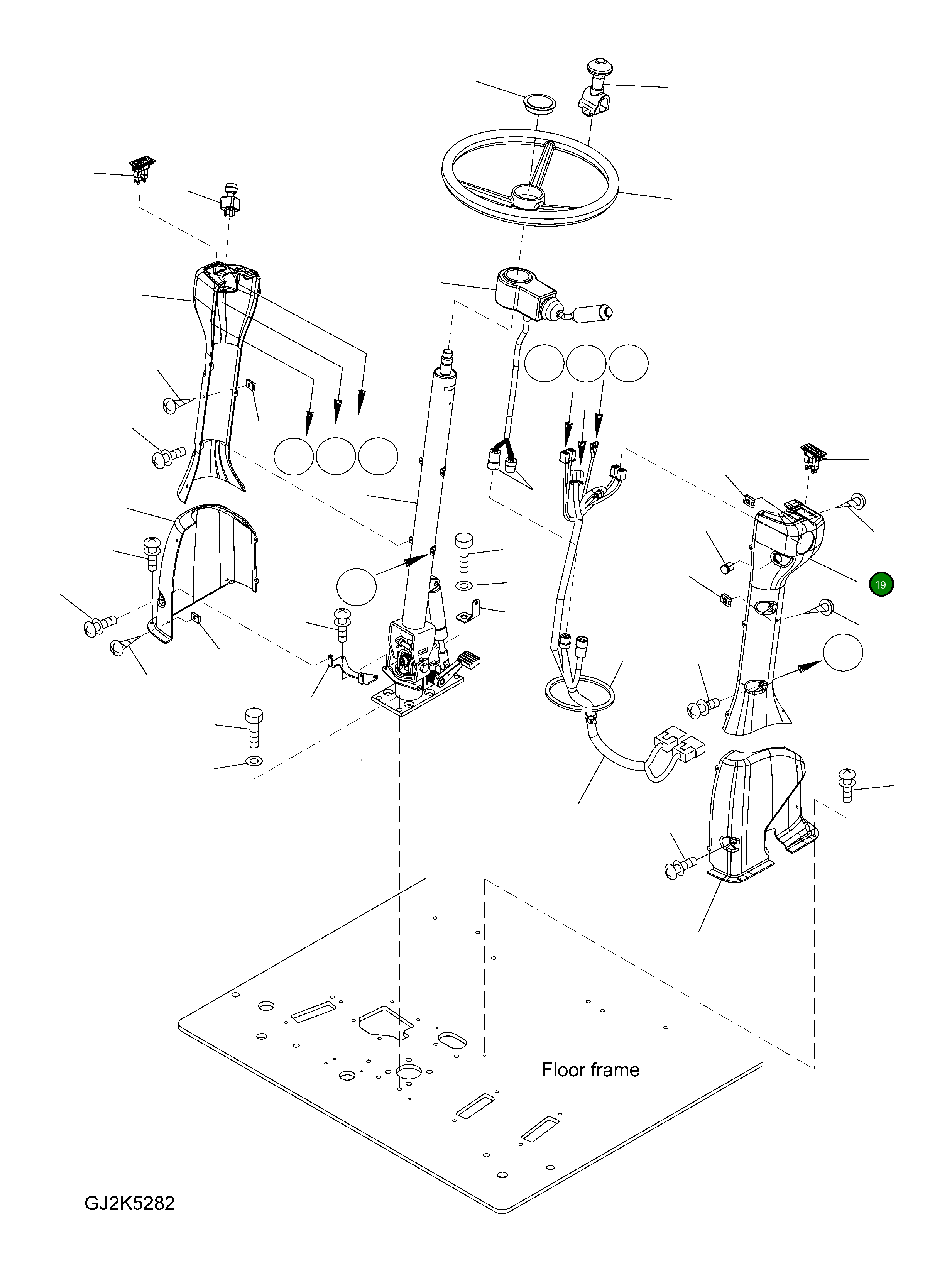 Крышка 20E-40-41110 Komatsu