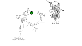 Болт 21P-970-K530 Komatsu