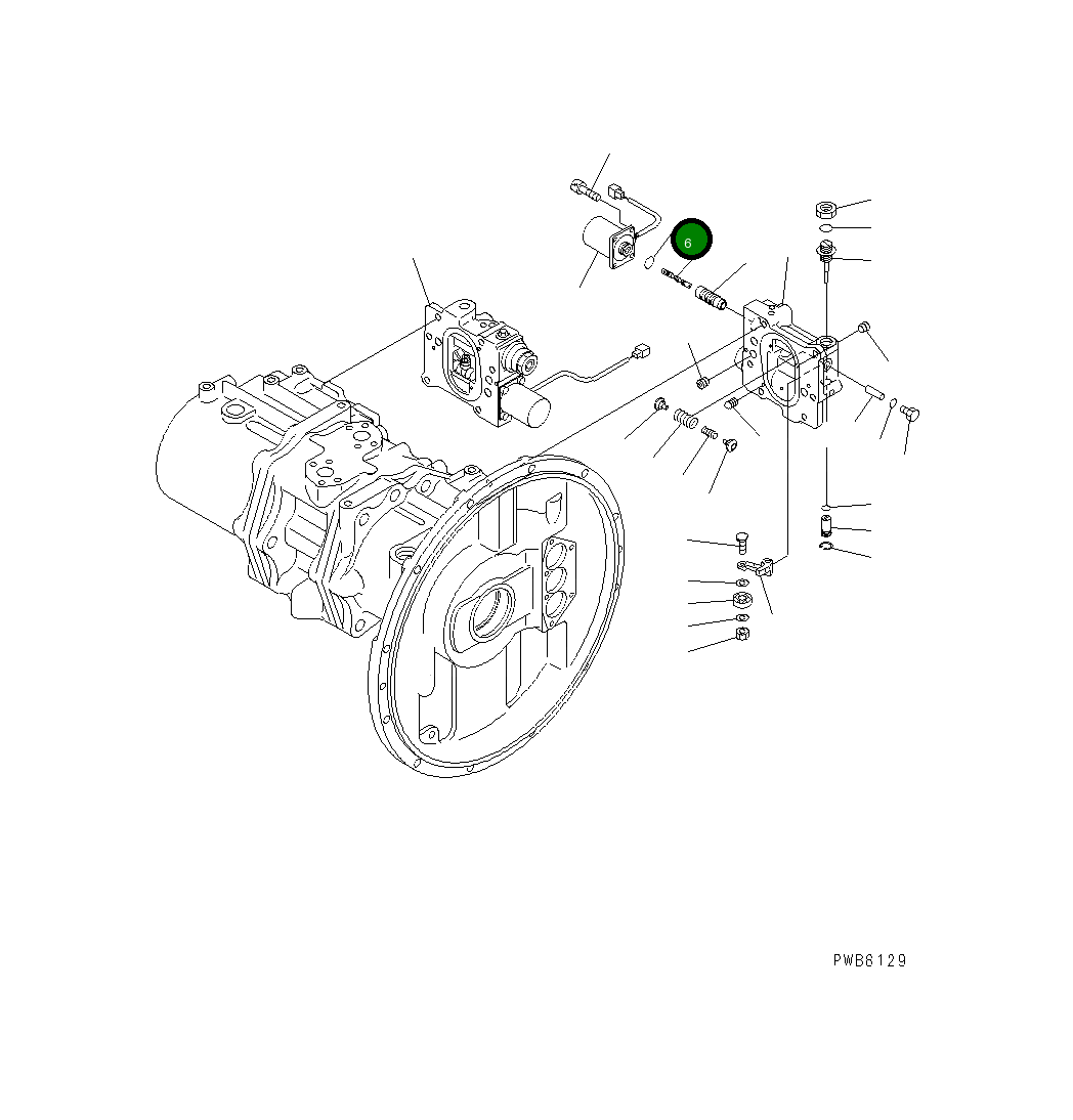 Кольцо уплотнительное (O-Ring) 07000-B2016 Komatsu