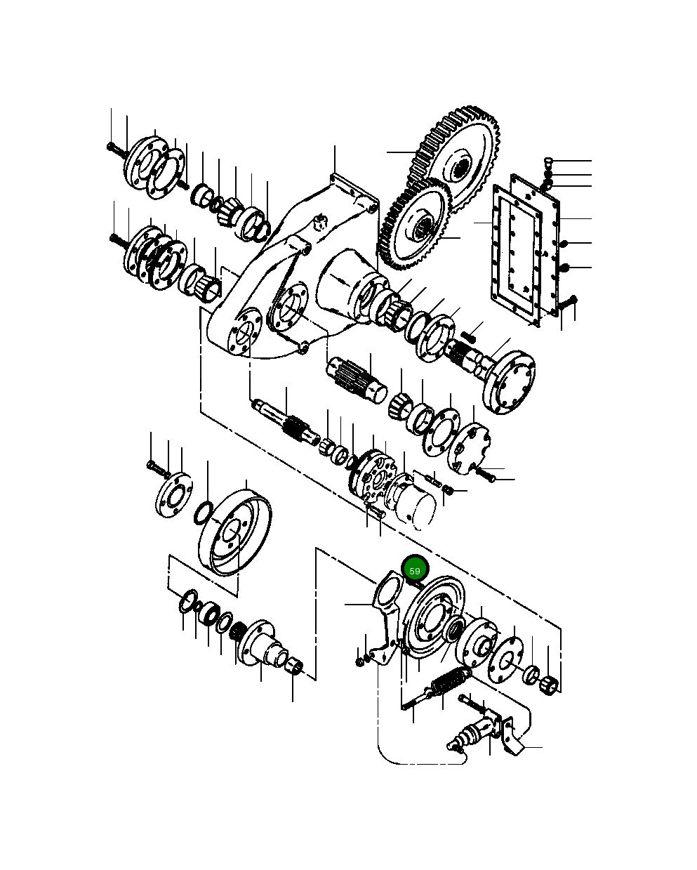 Болт 70 391 Komatsu