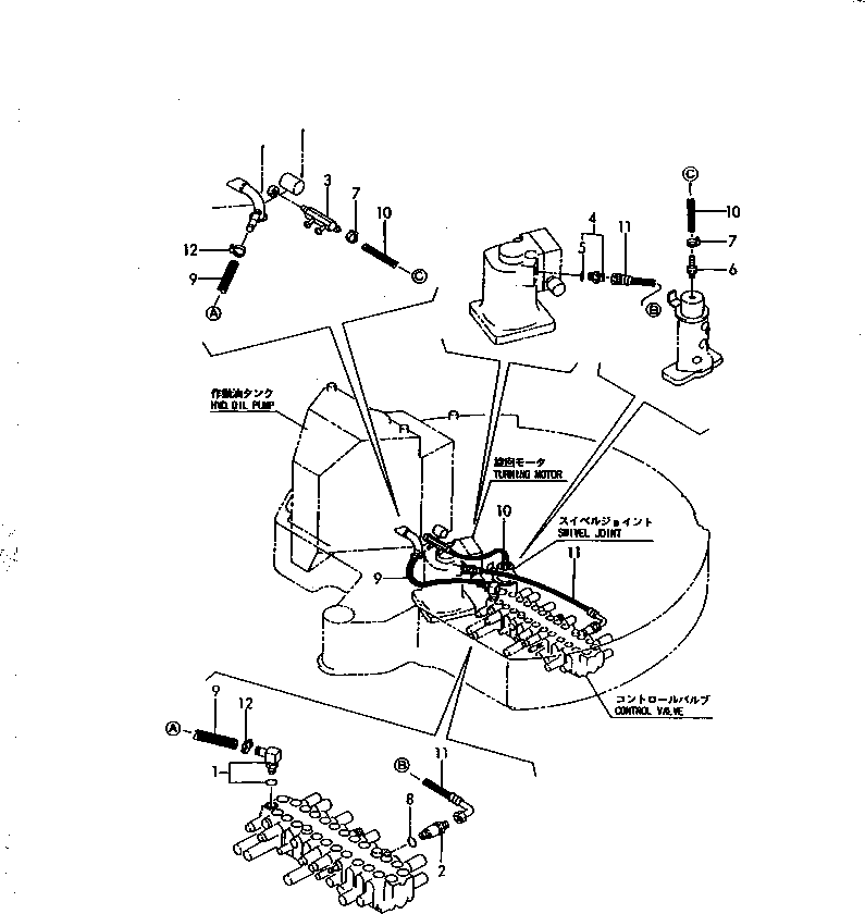 Кольцо уплотнительное (O-Ring) YM933152-07400 Komatsu