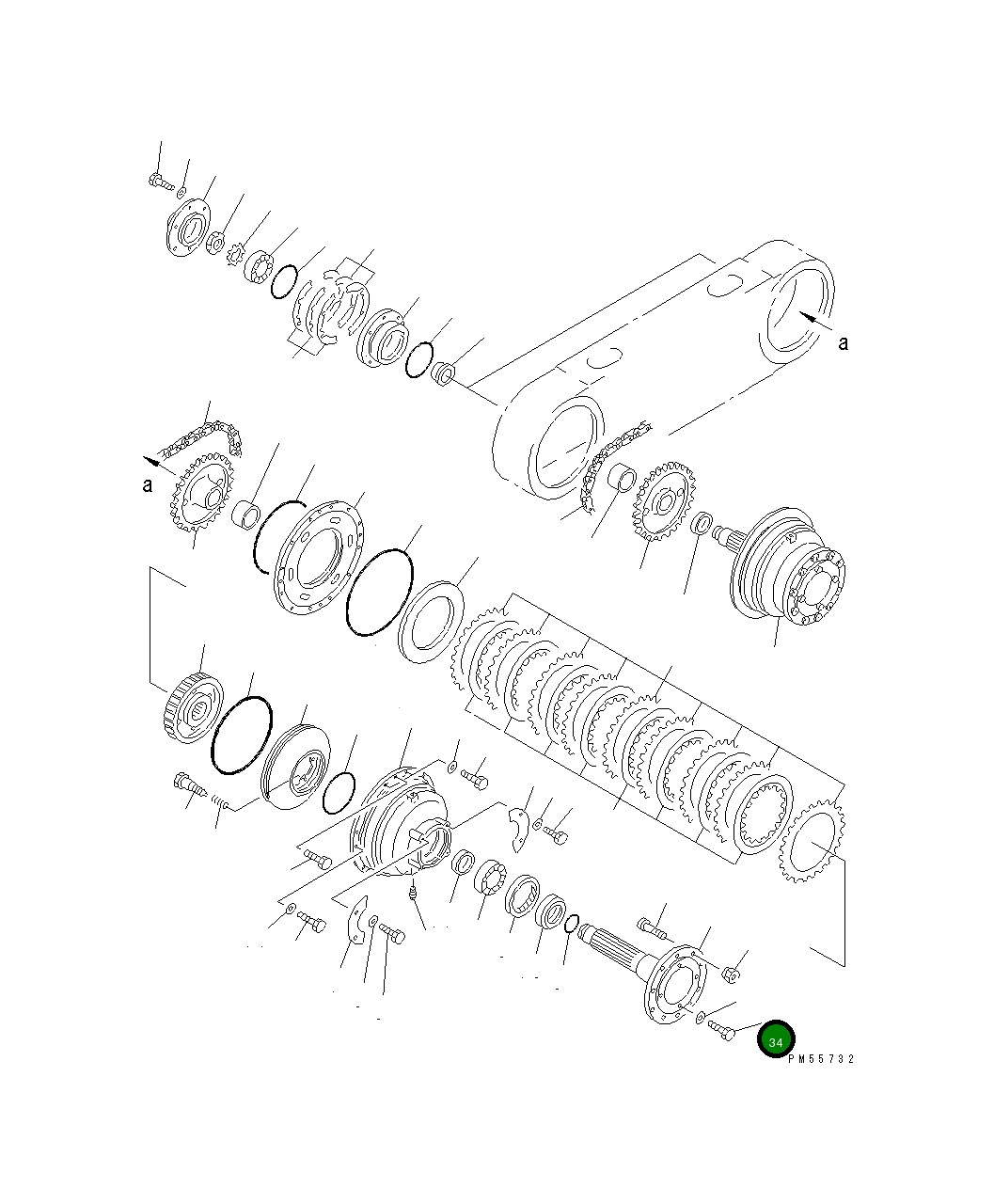 Болт 01010-51420 Komatsu