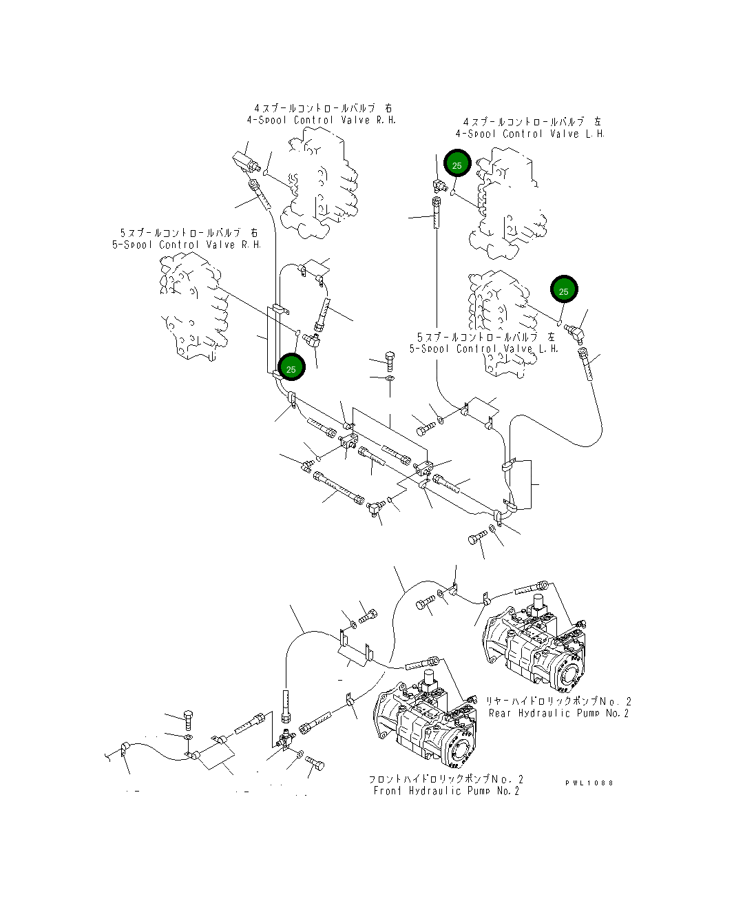 Кольцо уплотнительное (O-Ring) 205-62-74360 Komatsu