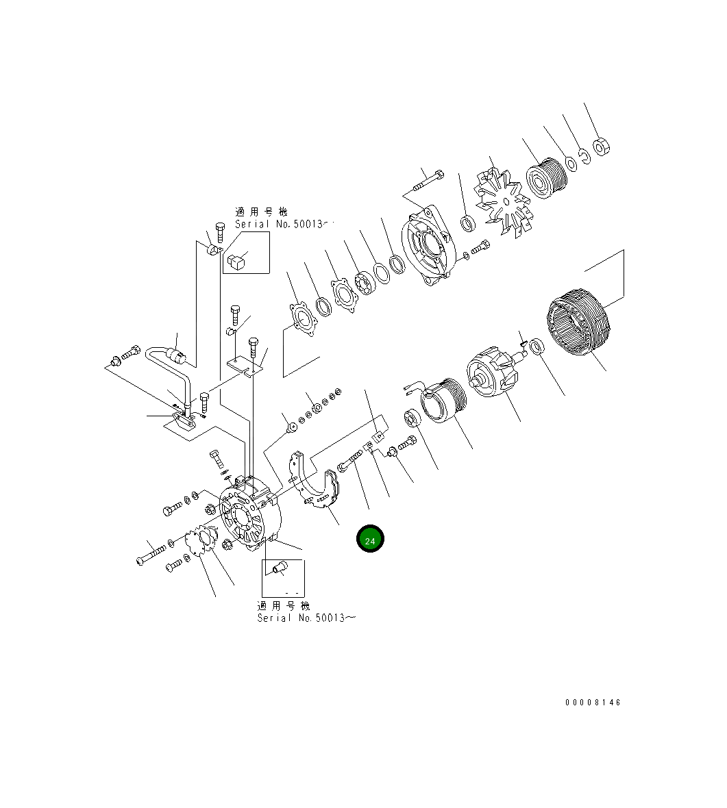 Болт KD0-35901-0150 Komatsu