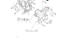 Болт 456-761 Komatsu