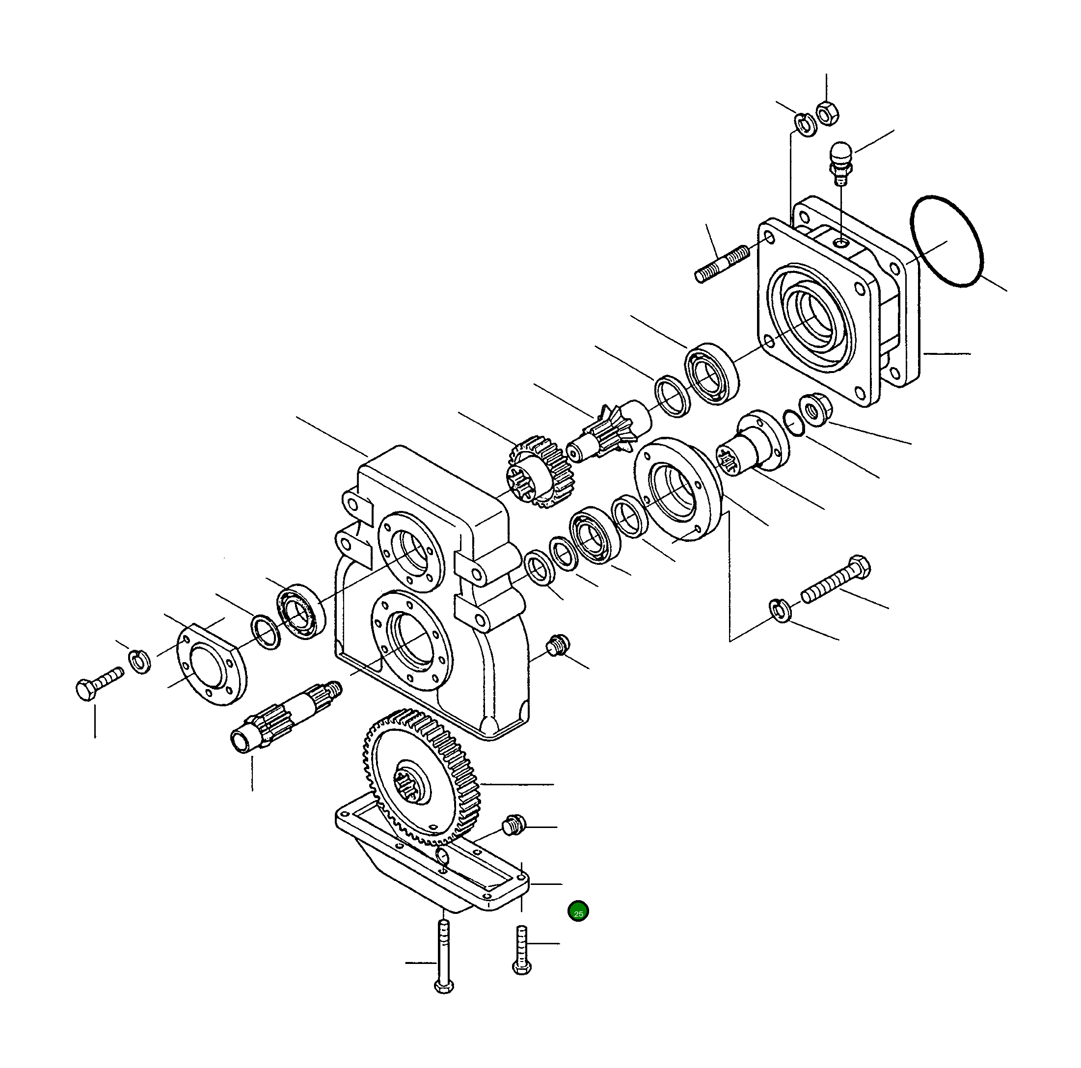 Крышка 4919673M1 Komatsu