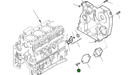 Кольцо уплотнительное (O-Ring) EA17278090 Komatsu