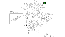 Болт 423-57-11380 Komatsu
