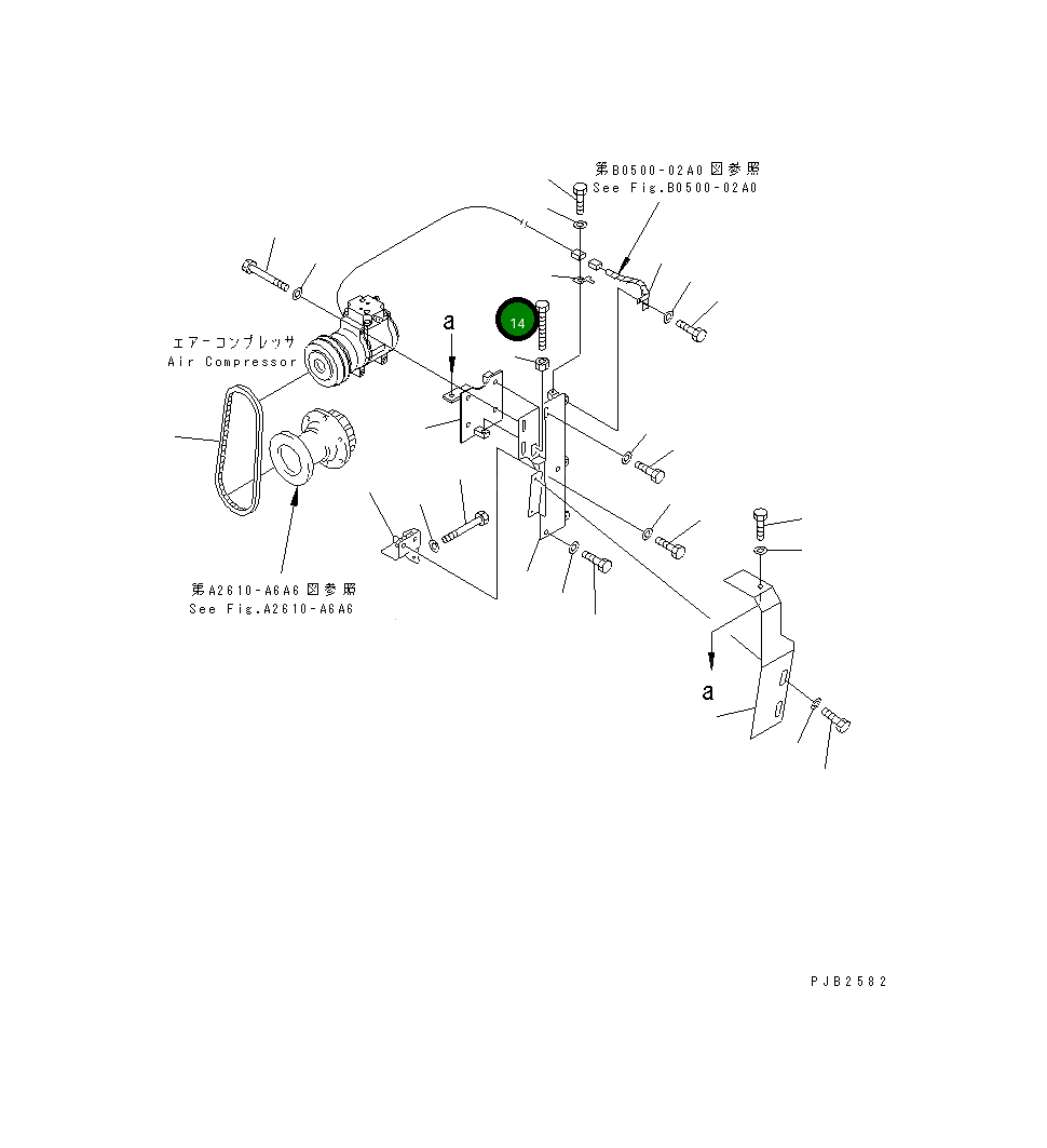 Болт 01016-31090 Komatsu