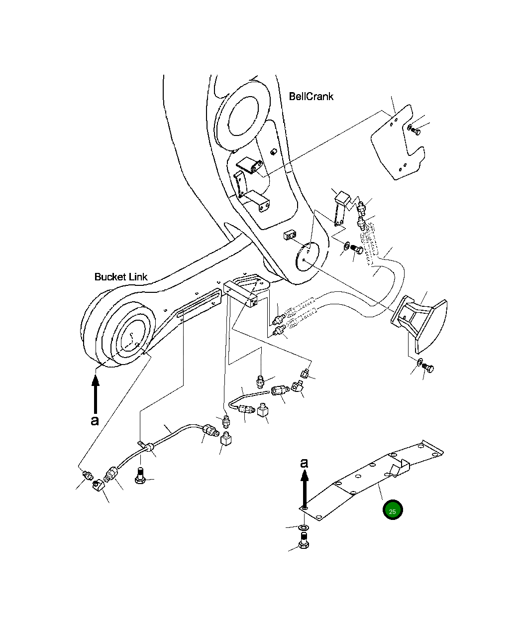 Крышка 428-S95-2181  Komatsu