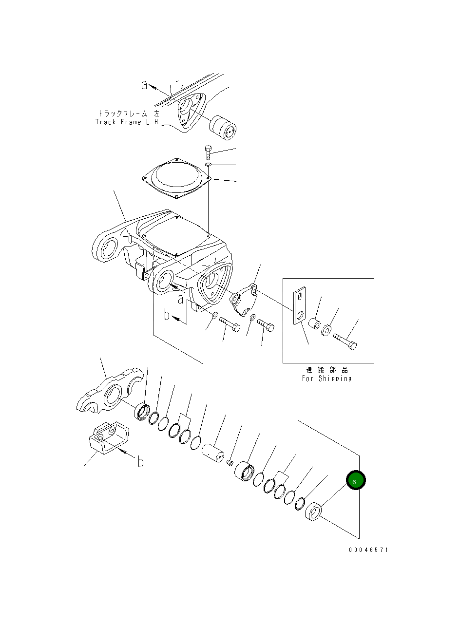 Кольцо 195-30-62420 Komatsu