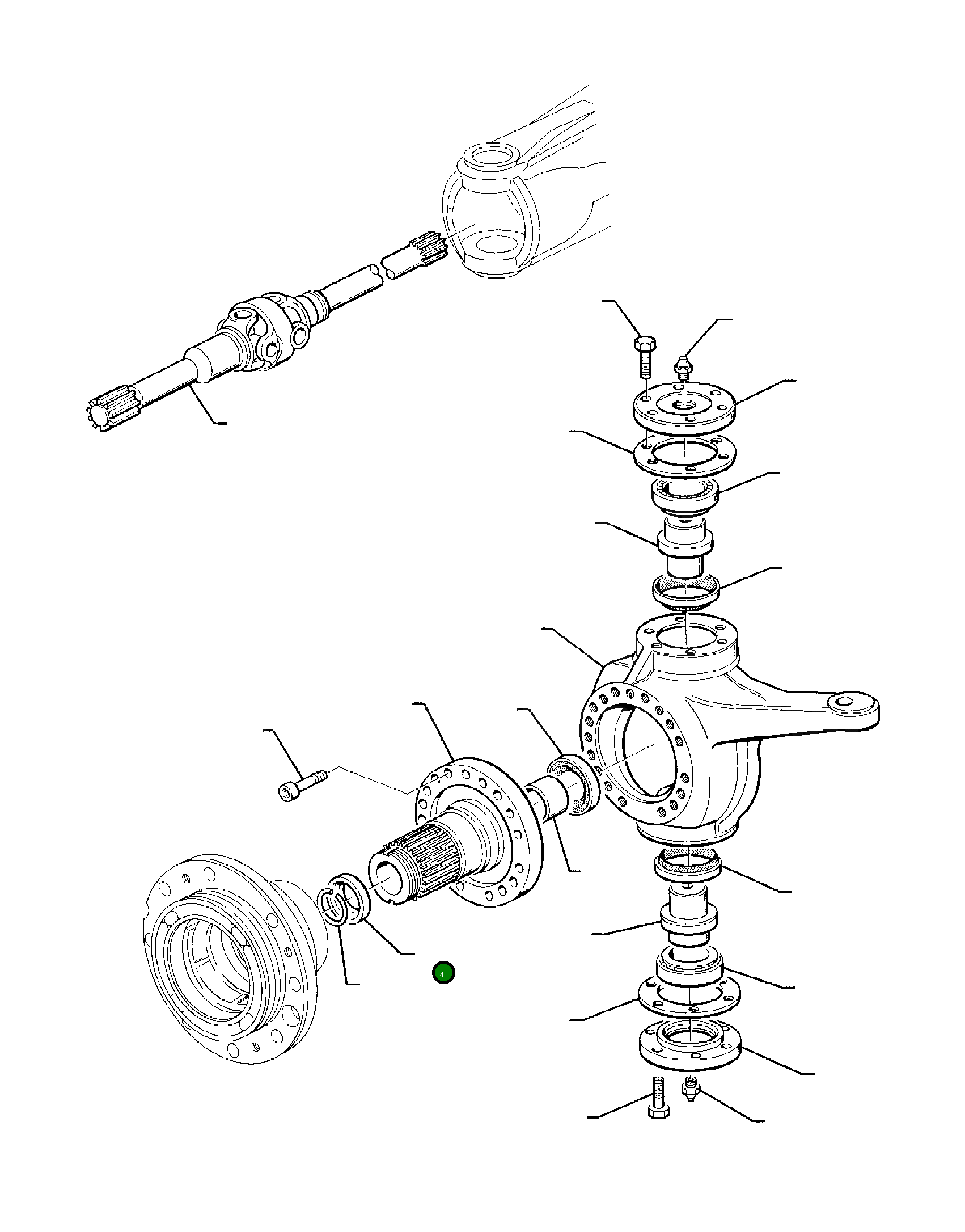 Кольцо MI3225763 Komatsu
