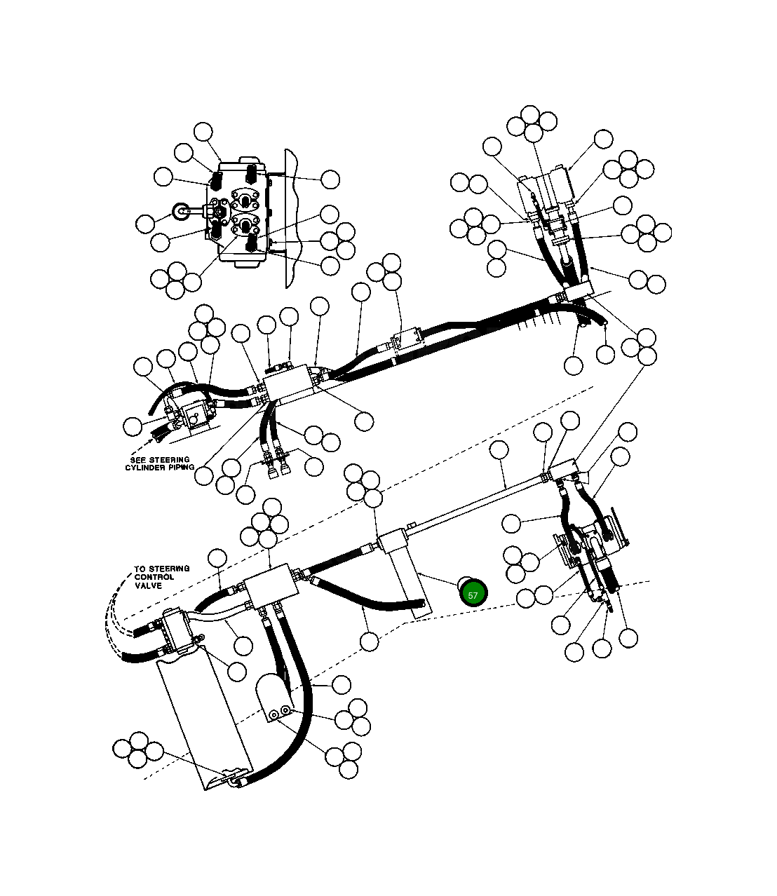 Кольцо уплотнительное (O-Ring) VE3435  Komatsu