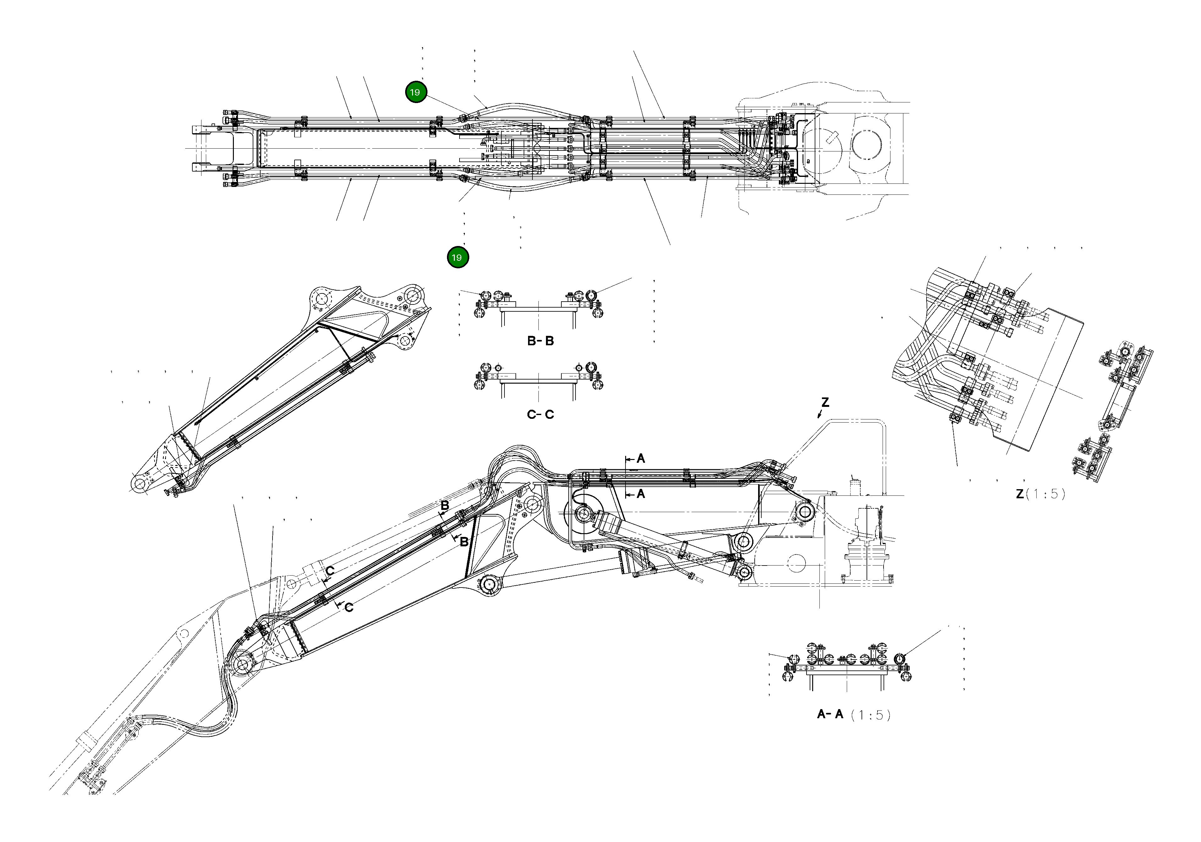 Болт 0737221035  Komatsu