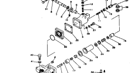 Кольцо 6610-71-3530 Komatsu