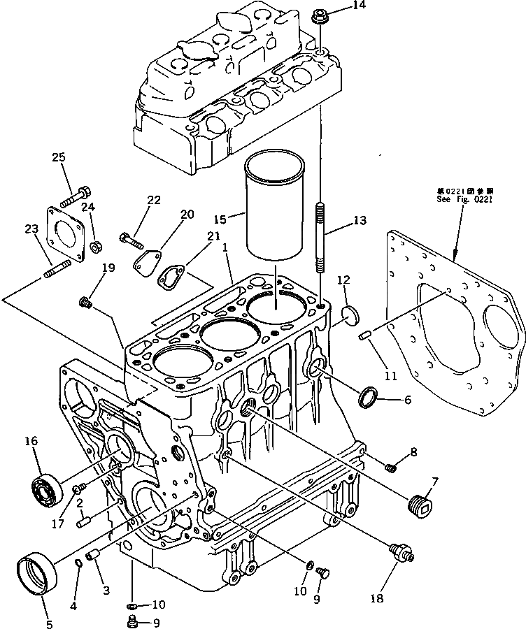 Болт YM26015-060182 Komatsu