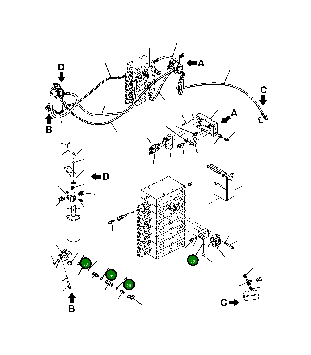 Кольцо 20Y-959-B350 Komatsu