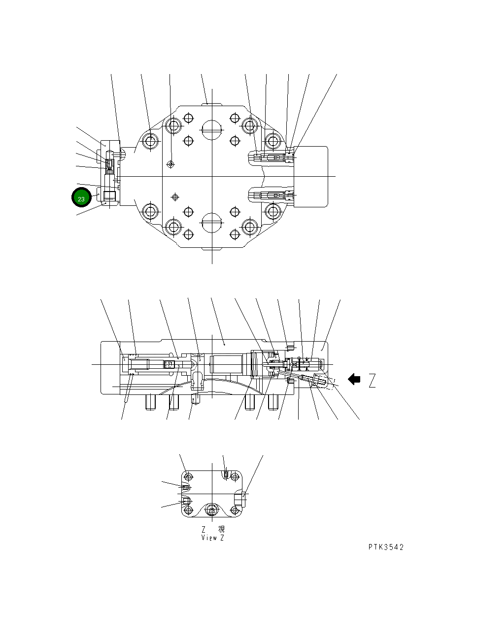 Кольцо уплотнительное (O-Ring) 20G-60-K6710 Komatsu