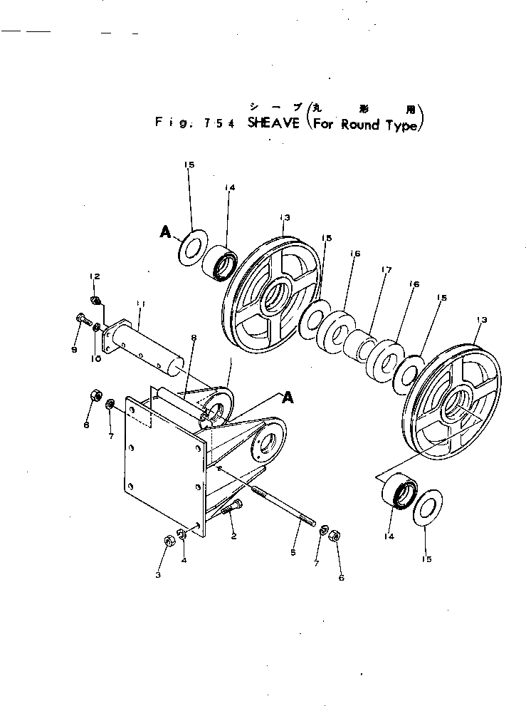 Болт 22-404063-01  Komatsu