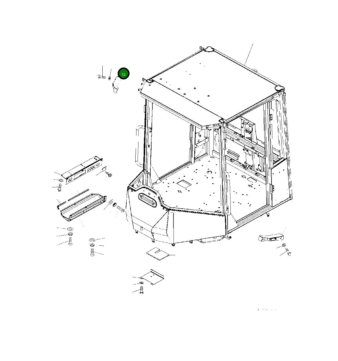 Крышка 419-926-5241  Komatsu