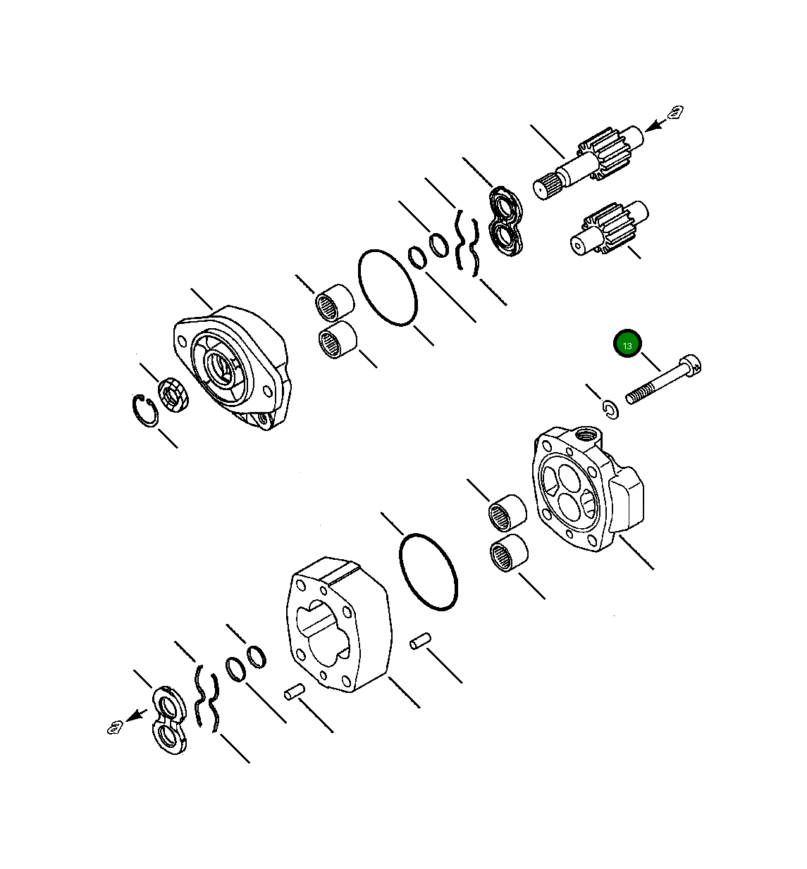Болт 01252-31485 Komatsu