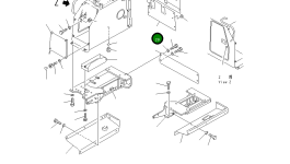 Крышка 114-54-41550 Komatsu