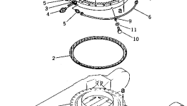 Втулка 205-25-71290 Komatsu