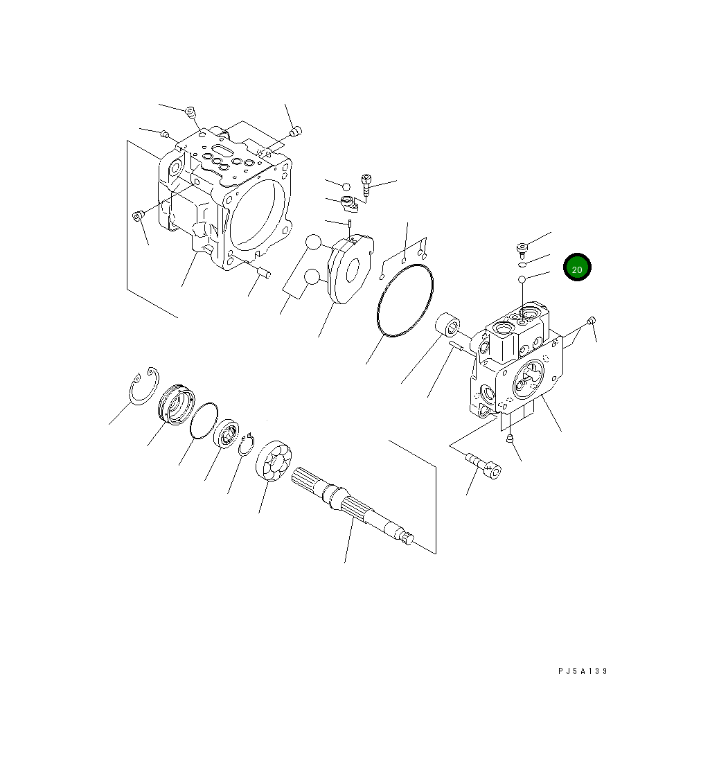 Кольцо уплотнительное (O-Ring) 07000-11010  Komatsu