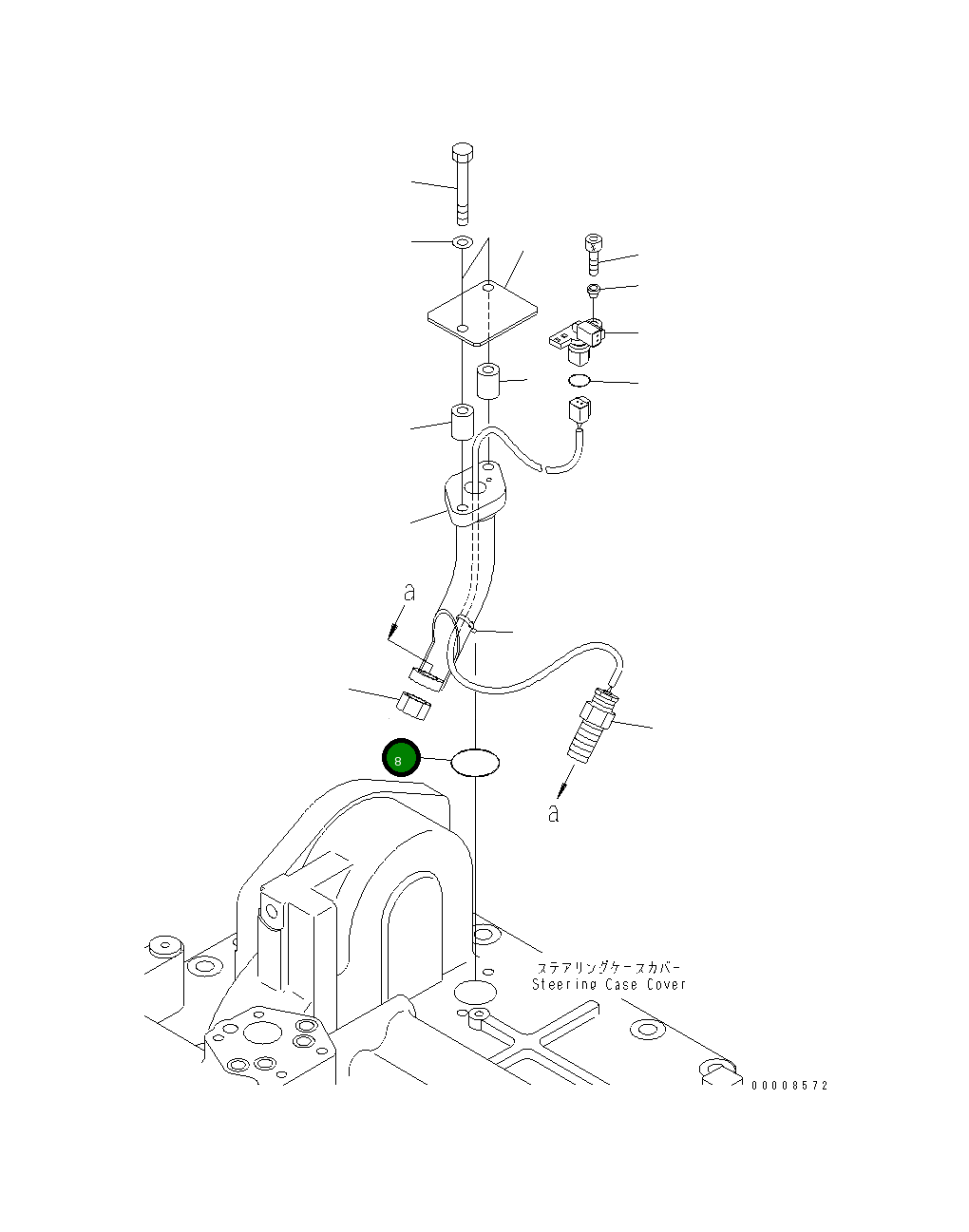 Кольцо уплотнительное (O-Ring) 706-76-71390 Komatsu