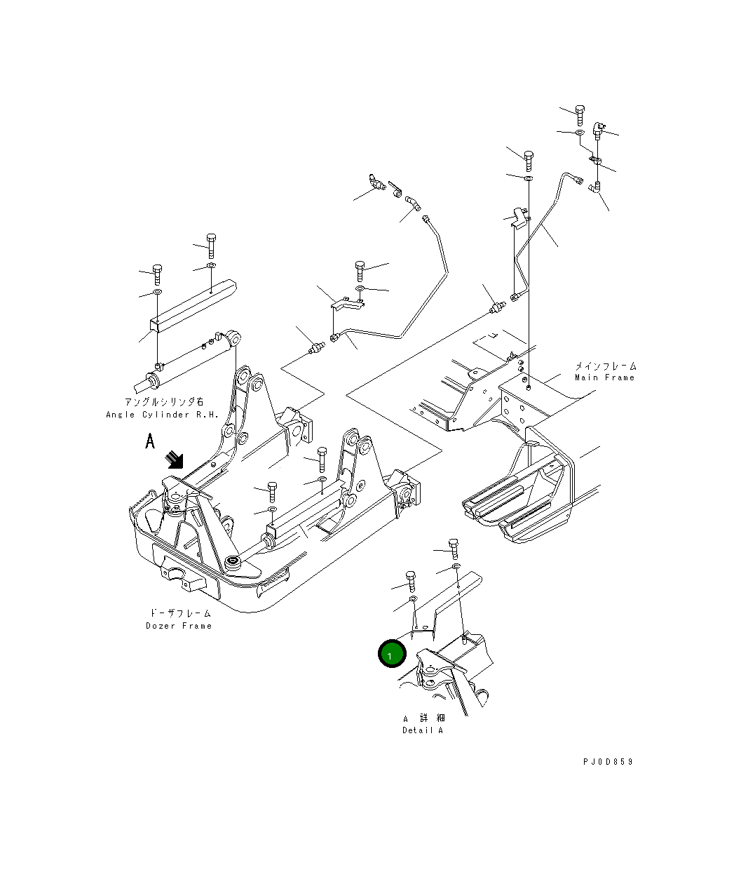 Крышка 11Y-62-14612 Komatsu