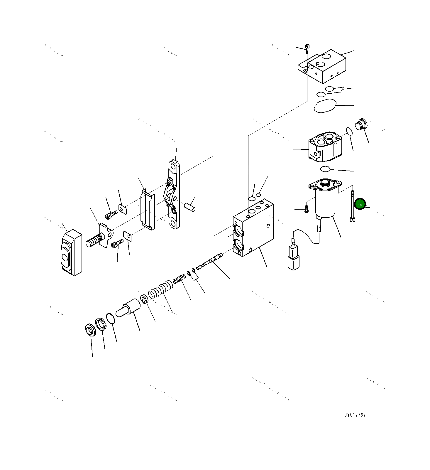 Кольцо уплотнительное (O-Ring) 702-21-11410 Komatsu