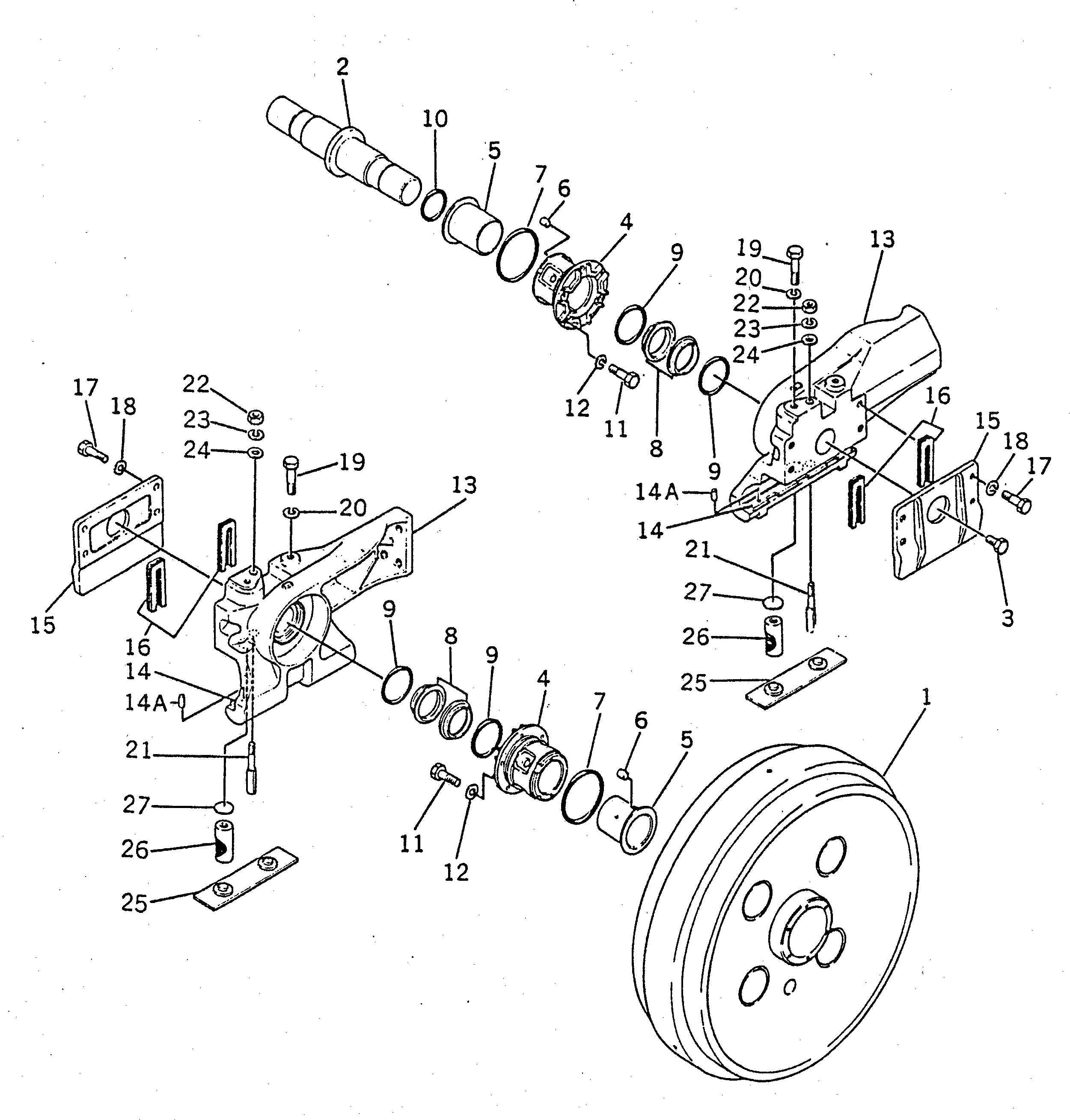 Болт 178-09-11130  Komatsu