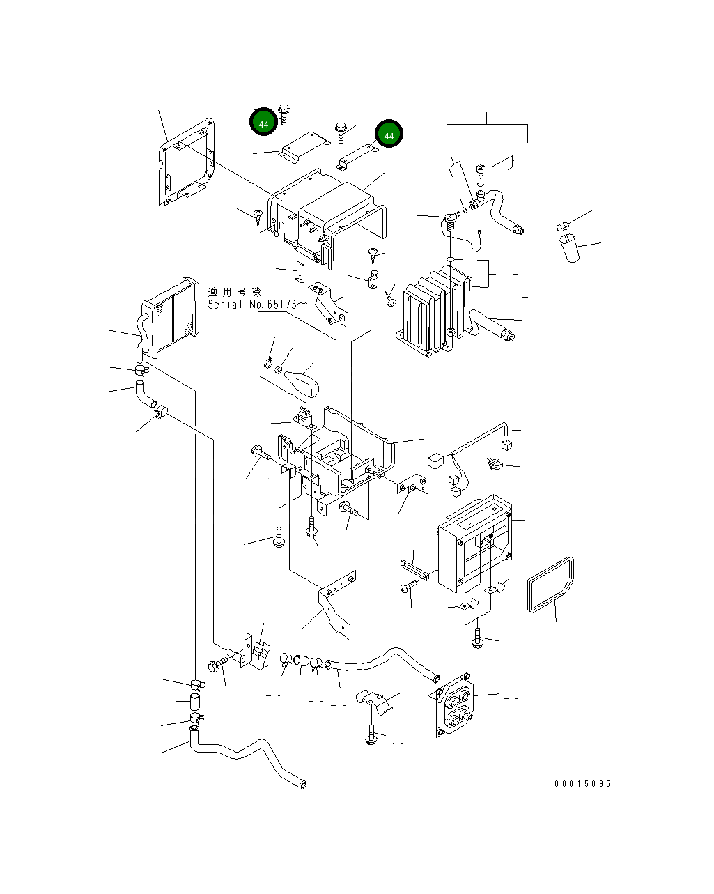 Болт ND91570-06201  Komatsu