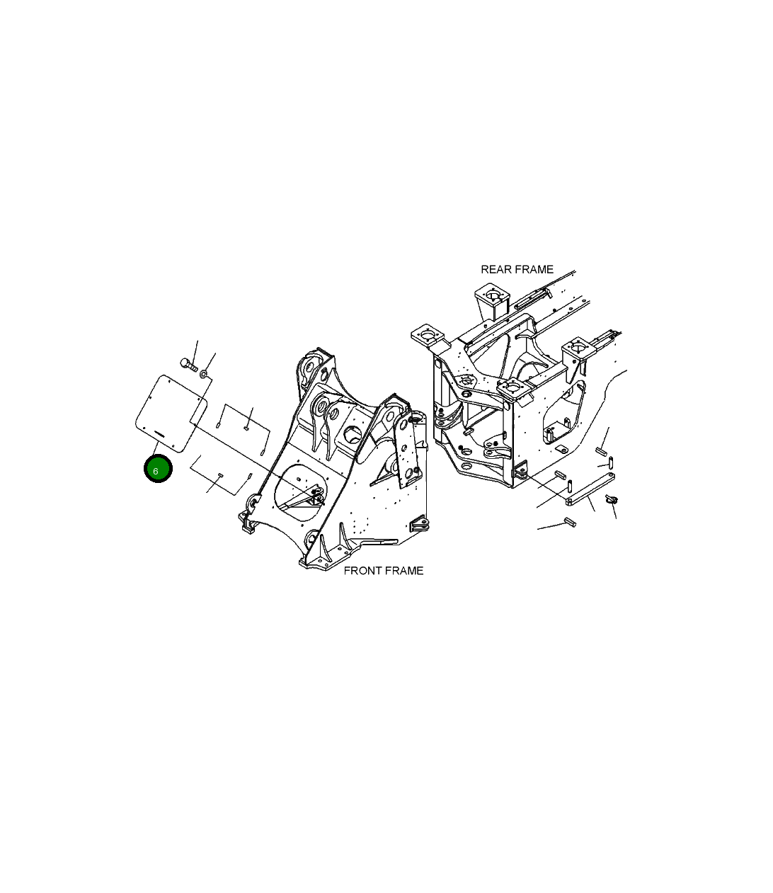 Крышка 424-877-4181 Komatsu