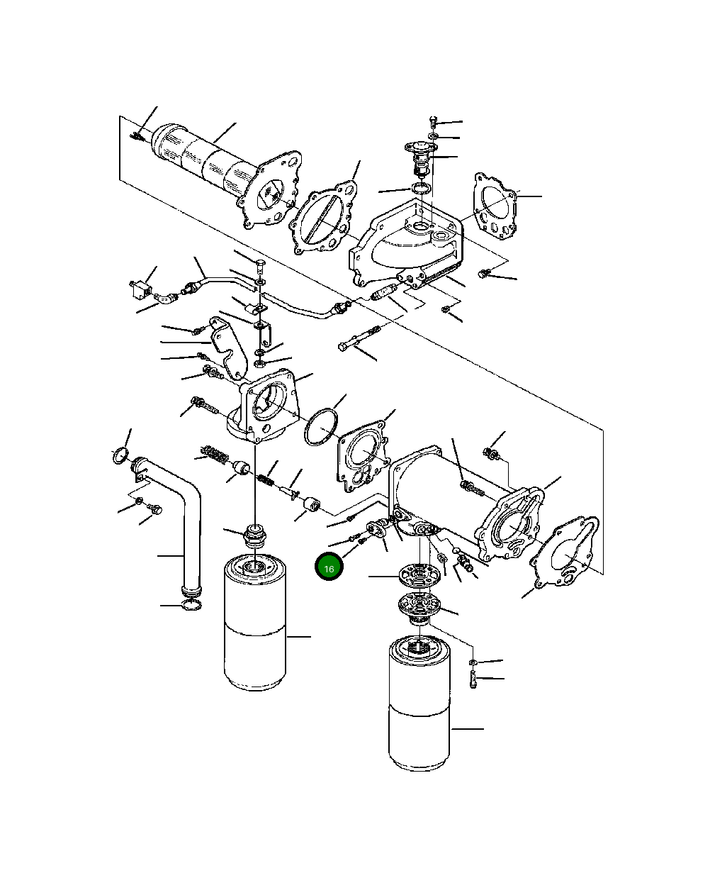Болт 1239 610 H1 Komatsu