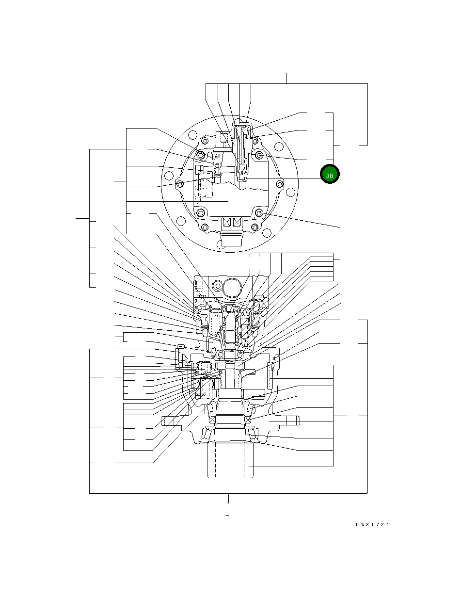 Кольцо уплотнительное (O-Ring) YM24315-000220 Komatsu